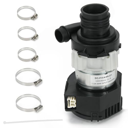 WD26X23258 Dishwasher Circulation Pump Assembly Replacement Compatible with GE Dishwashers Replaces WD26X22285 AP6039424 PS11772000 Circulation Motor Pump for GDF/GDT/PDT Series