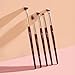 BK BEAUTY - Essentials Brush Set (5PC) - Professional Makeup Brushes for Blending, Smudging, & Defining | Premium Eyeshadow Set for Flawless Eye Looks
