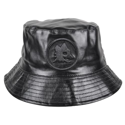 Tinta Unita AS Roma 163503 Cappello, Nero, Taglia Unica Unisex-Adulto