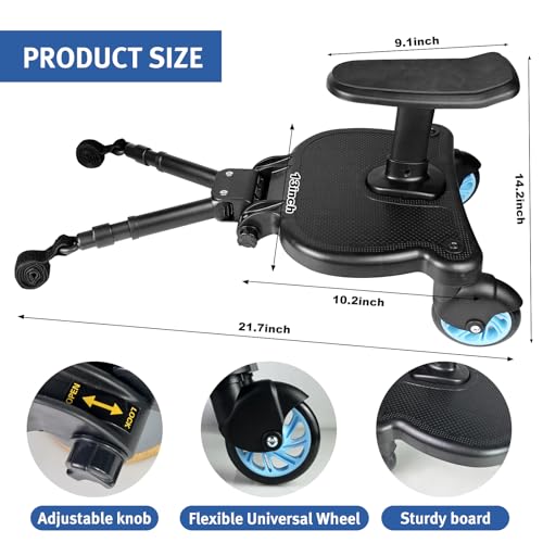 Image of Universal Stroller Board with Detachable Seat