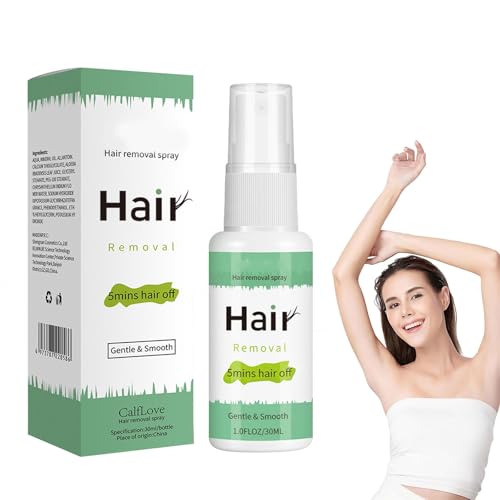 Spray para eliminar el cabello, spray para eliminar el pelo, spray depilatorio para las zonas íntimas para mujeres, spray depilatorio para brazos y piernas, eliminación rápida (1)
