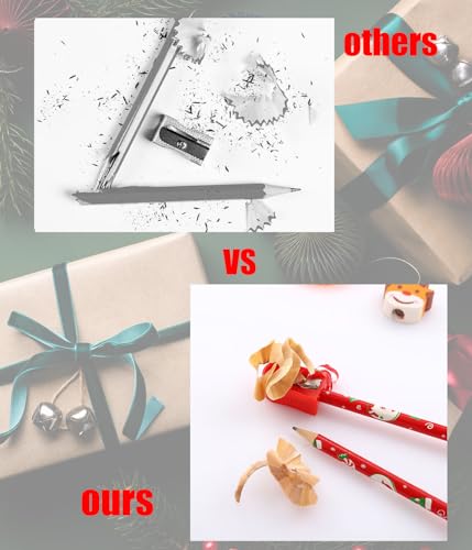 Lápices con borrador diseño Navidad pack 48 piezas miniatura 5