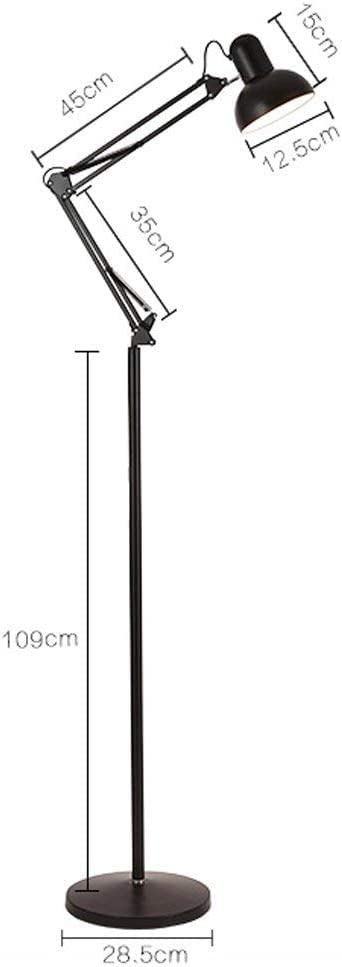 Lampadaire 12W angle minimaliste moderne en métal réglable - 5