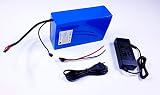 TZIPower 36V 20AH Akkupack PVC E-Bike Akku E Bike Elektrofahrrad Lithium Ionen Rahmenakku Umbausatz Roller Scooter