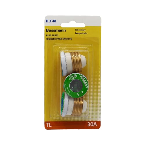Eaton Bussmann series TL 30 Amp, 125 Vac and IR 10 kA, Retail Pack - 3 Pieces