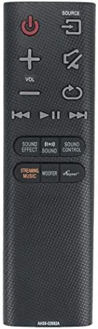AH59-02692A Replace Remote fit for Samsung Soundbar HW-J650 HW-J651 HW-J6500 HW-J6501 HW-J7500 HW-J7501 HW-J8500 HW-J8501 HW-J8500R HW-J8501R HW-J6501R HW-J6500R HW-J7500R HW-J7501R HW-J650/ZA
