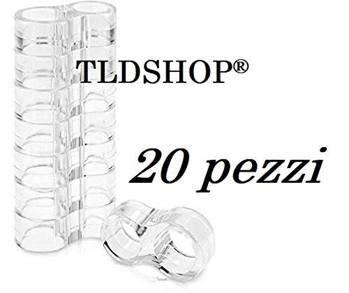 TLDSHOP® - Fermaporte per maniglie in PVC - in