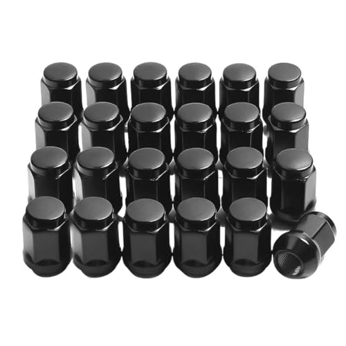 Tornillos llanta Toyota Land Cruiser Prado tuercas M12x1.5 negras de extremo cerrado