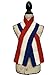 Handmade Red White & Blue Patriotic Scarf – Crochet Neck Warmer – Soft Acrylic Americana Accessory – Long Lightweight Scarf for Women & Men – 4th of July, Election Day Gift