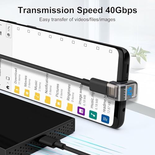 WISTAR 180 Degree USB C Adapter 140W 40Gbps - Image 3