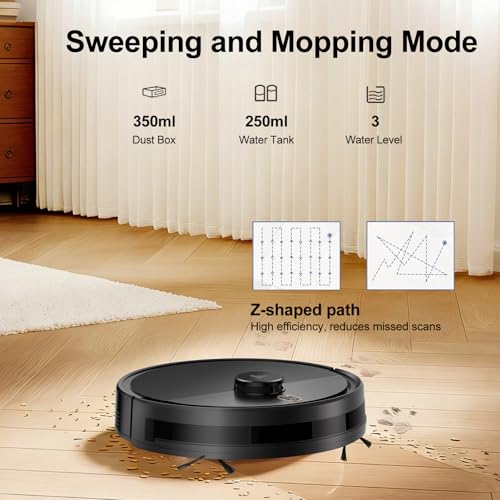 Robot Vacuum with Self-Emptying Station