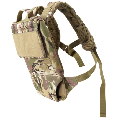 Polyfit Weighted Rucking Backpack for Walking, Running, Rucking, Strength and Endurance Training - Rucksack for Training - Camo