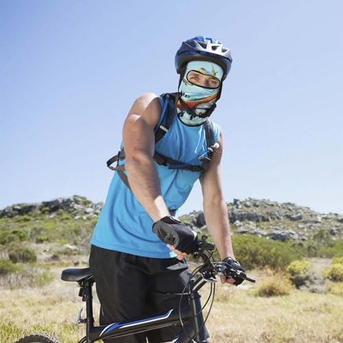 Balaclava para Hombre y Mujer, Máscara de Aire con Dibujo de Avión, Cubreboca Integral para Ciclismo, Esquí y Motocicleta miniatura 4