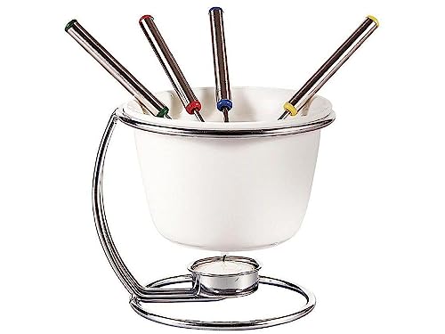 Conjunto Fondue New branco 8 peças