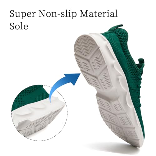 Image of Womens Walking Shoes Slip on Running Tennis Sneakers Non Slip Workout Athletic Gym Sports Breathable Mesh Lightweight Comfortable Fashion Casual Soft Sole