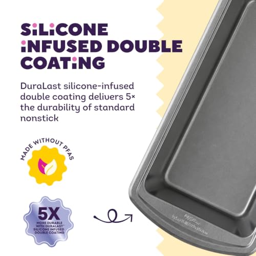 Wilton Platinum Non-Stick Loaf Pan, Made Without PFAS, 9 x 5 in - Image 4
