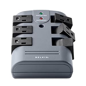 Belkin 6-Outlet Pivot-Plug Surge Pr...