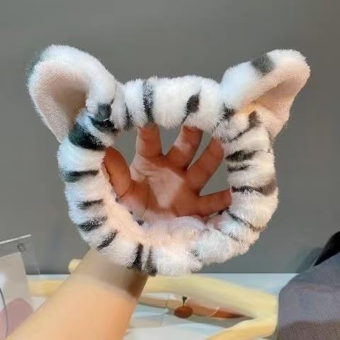 Diadema para mujer, diadema de maquillaje para lavar la cara, diadema de toalla suave para máscara facial, diadema de spa, bonita diadema para