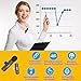 2 Pack Wireless Lavalier Microphones for iPhone iPad, Plug and Play Lapel Mics with 2.4GHz Low-Latency Transmission, Noise Reduction Chip, 8H Working Time for Video, Interview, Podcast, Vlog, YouTube