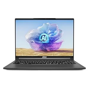 MSI Creator 16 AI Studio A1VHG-087ES – Ordenador portátil 16″ UHD+, (Intel Core Ultra 9 Processor 185H, RAM 32GB x 2, 2TB SSD, Windows 11 Pro) Lunar Gray – Teclado QWERTY español