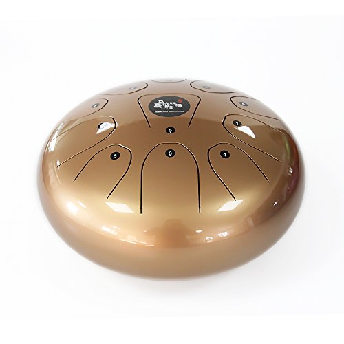 Tambor de lengüeta de acero 12" C Mayor con bolsa miniatura 2