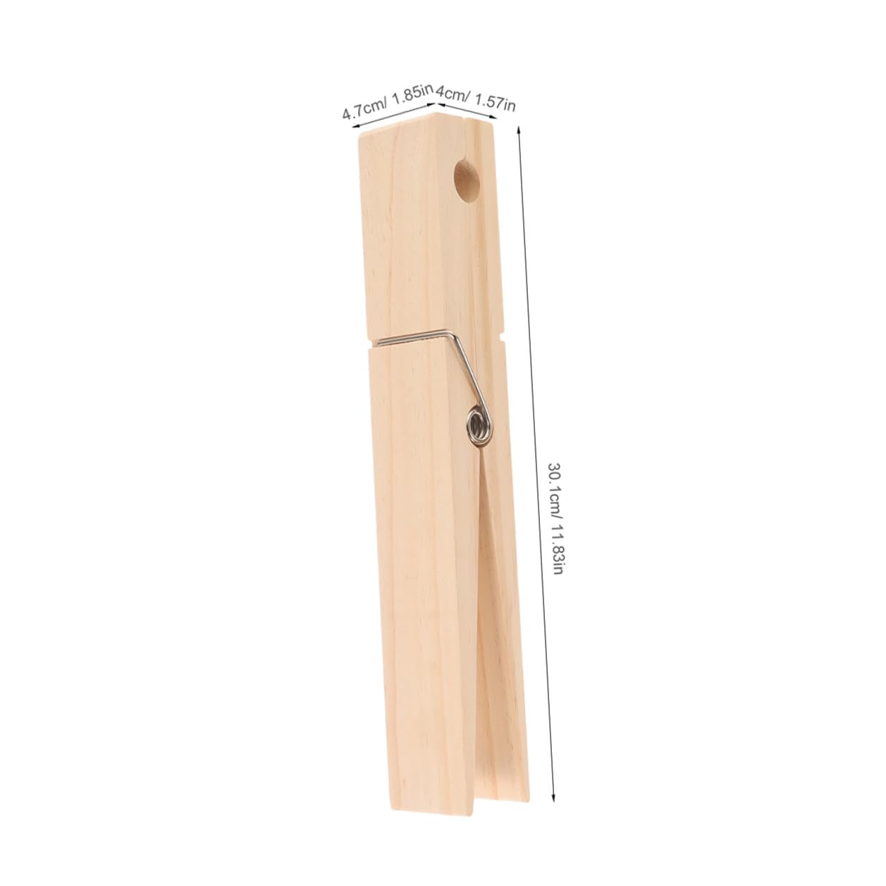 GALPADA 2pezzi Molletta Gigante in Legno per Asciugamani Porta Mollette per Bucato Esterno Mollette di Sfuse per Decorazioni Fai da Te in Bagno o Lavanderia