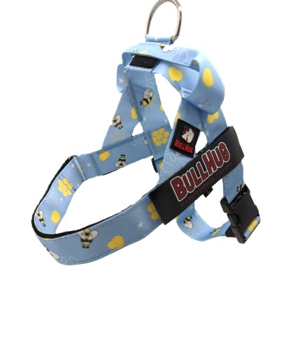 BULLHUG Adjustable Dog Harness– No Pull, No Choke – for English B...