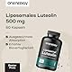 OnEnergy Liposomales Luteolin 500 mg - 60 Pflanzliche Kapseln - Natürliches Flavonoid - Ausgezeichnete Absorption und Wirksamkeit - Mit zugesetztem Phosphatidylcholin - Tägliche Unterstützung