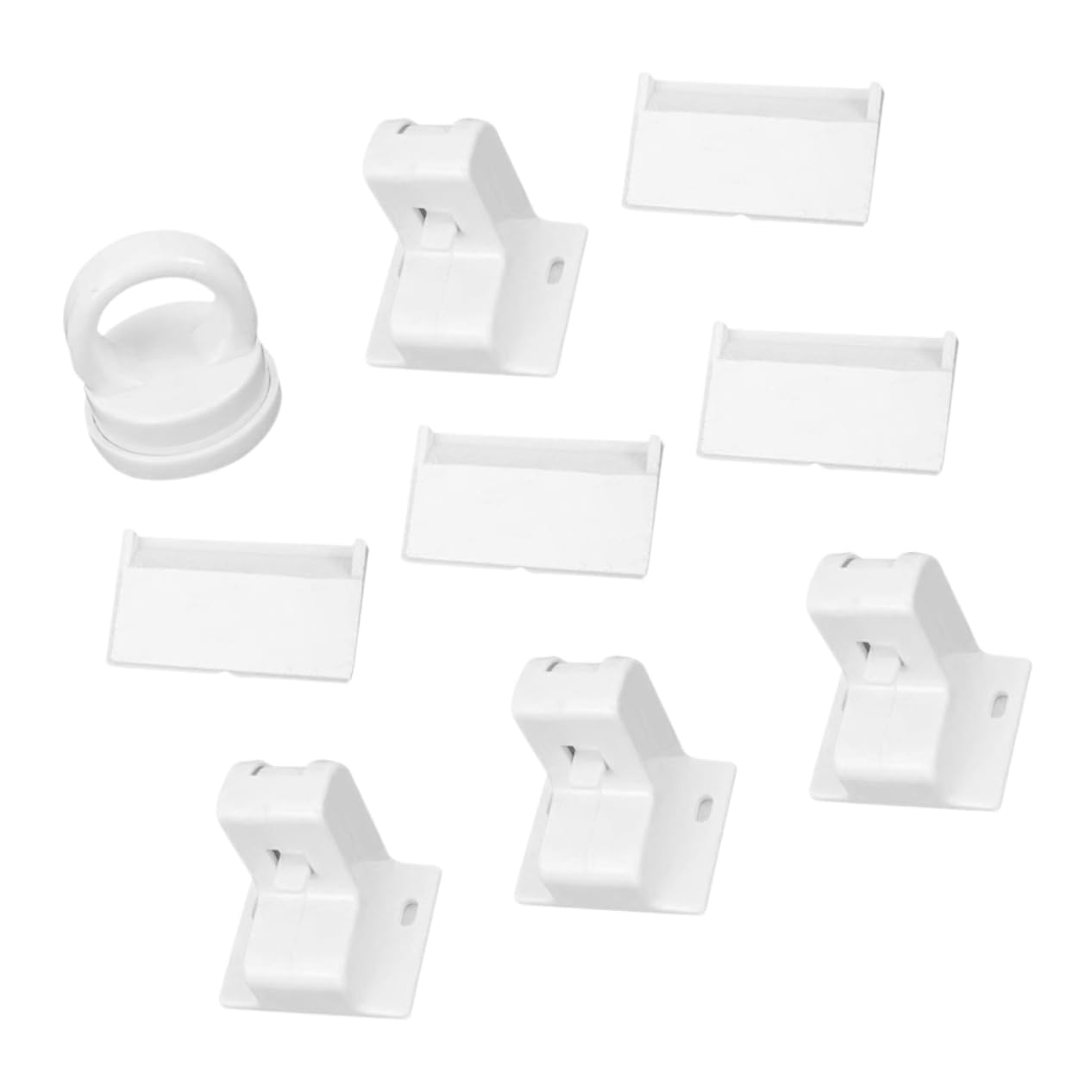 Toyvian Magnesy 4 Zestawy Magnetyczny Zamek Do Szuflady Dla Dzieci Magnes Blokada Bezpieczeństwa Szafki Dziecięcej Ochrona Materiał Abs Dziecko Szafka Dla Dzieci