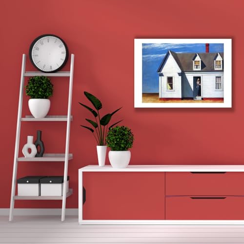 Impression d'art mate Hopper High Noon poster de peinture format medium - 4