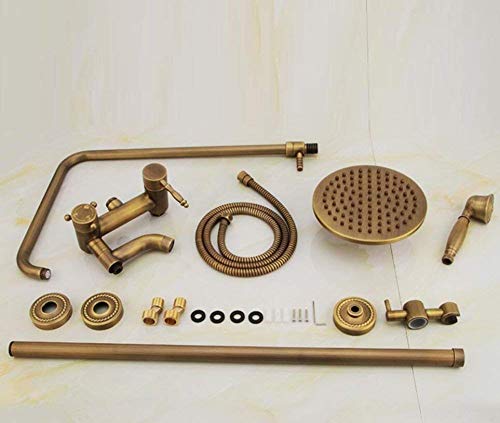 Ensemble de douche effet pluie pour créer un espace spa à la maison