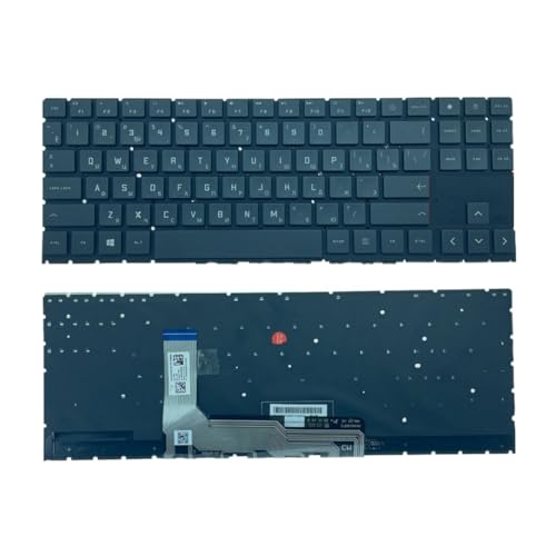 Clavier RGB pour HP OMEN 15 et 16 rétroéclairé version russe