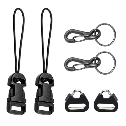 Gecic Quick Release Camera Strap QD Loops Clips Connector Buckles Connect Adapter Quick Release Hand Sanitizer Travel Size Keychain Accessories for Car Keys Holder Little Hooks to Keep Keychain