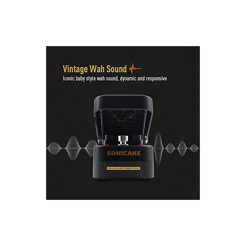 SONICAKE VolWah Active Volume & Wah Pedal