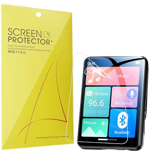 Lamshaw Compatible for Oilsky M1 MP3 Player Screen Protector, [6 Pack] Full Coverage TPU Clear Film Compatible for Oilsky M1 2.4” MP3 Player (6 Pack)
