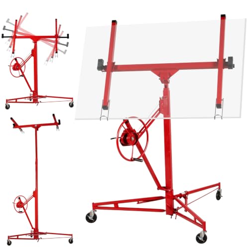 Rovibek 11 ft Drywall Lift and Hoist (Red)