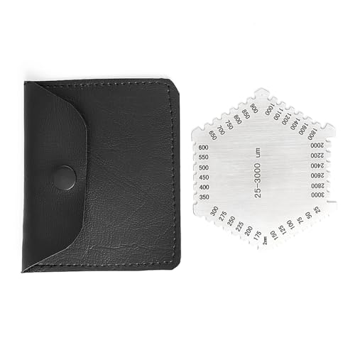 Calibrador de Acero Inoxidable para Medir Espesor de Pintura miniatura 5