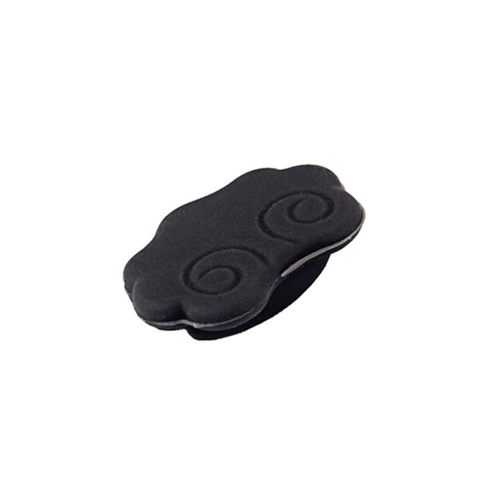 Chinese Erhu Sound Filter Pads Erhu Pads for Chinese Traditional Music Instrument Parts (Black)