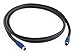 Hubbell Wiring Systems VGA645BK X-END VGA Plug-n-Play Non-Plenum Horizontal Run Cable, 8-Pin Male, 45