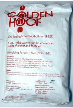 Signature Unisex's SHP0005 Golden Hoof Zinc Sulphate, Clear, 10 kg