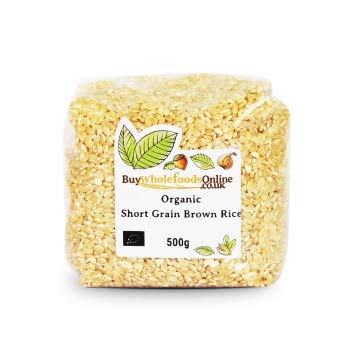 Buy Whole Foods Organic Short Grain Brown Rice (500g)