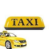 Robuster Magnetismus: Die PP- und Gummi-Magnetkonstruktion unseres Taxischilds sorgt für lange Haltbarkeit und Widerstandsfähigkeit gegen Beschädigungen und garantiert einen zuverlässigen Halt, der mit der Zeit nicht nachlässt.