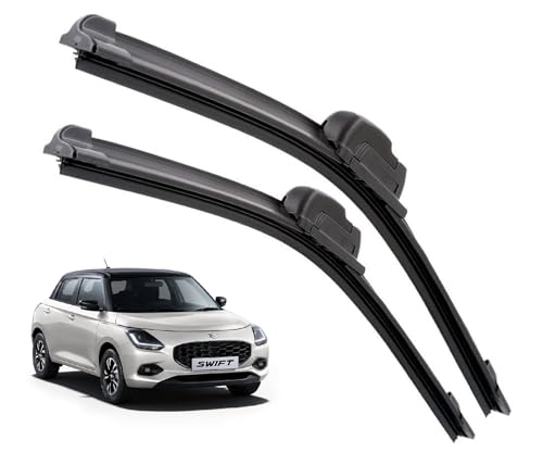 Image of Euro Care Windshield Car Wiper Blades Compatibility With Maruti Swift (Model- 2024-Till Date) - Set of 2Pc (D-20,P-19)