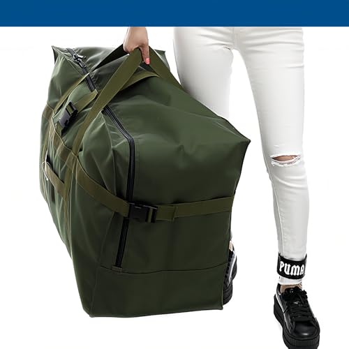 Arxus Große Reisetasche, 120L wasserdichte Tragetasche für Wochenenden über Gepäck für Fluggesellschaften, Reisen, Camping, Umzug und Schule