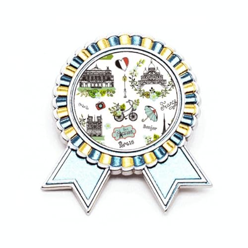 Broche Eiffel Paris graffiti métal M pour styliser un vêtement trop terne