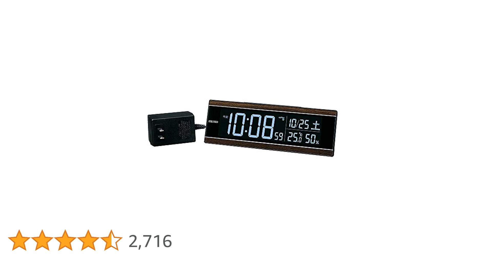 Amazon.co.jp: セイコークロック(Seiko Clock) 置き時計