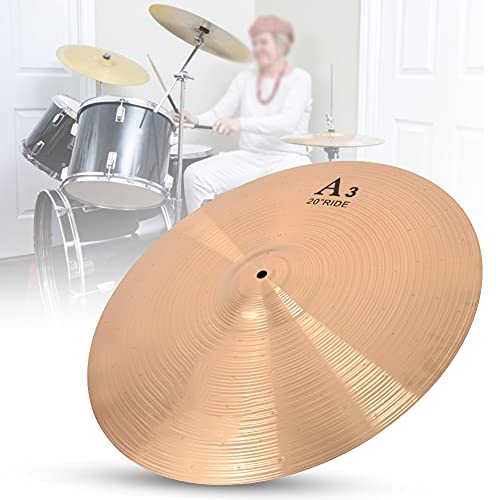 Messing Legering Drum Bekken-A3 Drum Bekken 20 Inches Messing Legering Metalen Drum Bekken Muziekinstrumenten… - Image 3