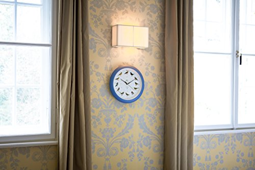 Vogeluhr Kookoo Singvögel Himmel-Blau mit Naturgeräuschen