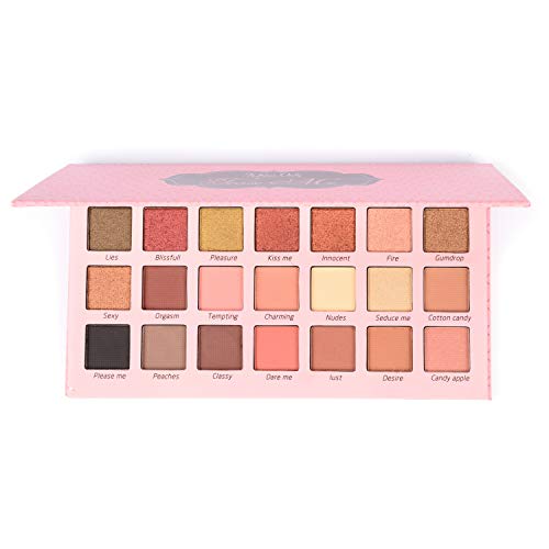 Allwon Eyeshadow Palette Shimmer Neutral Palette Nudes Warm Natural Eye Shadow (21 Colors)
