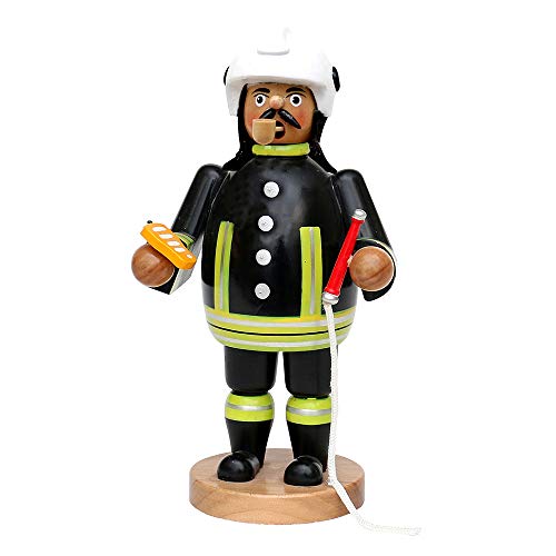 Wichtelstube-Kollektion Holz Räuchermännchen Feuerwehrmann